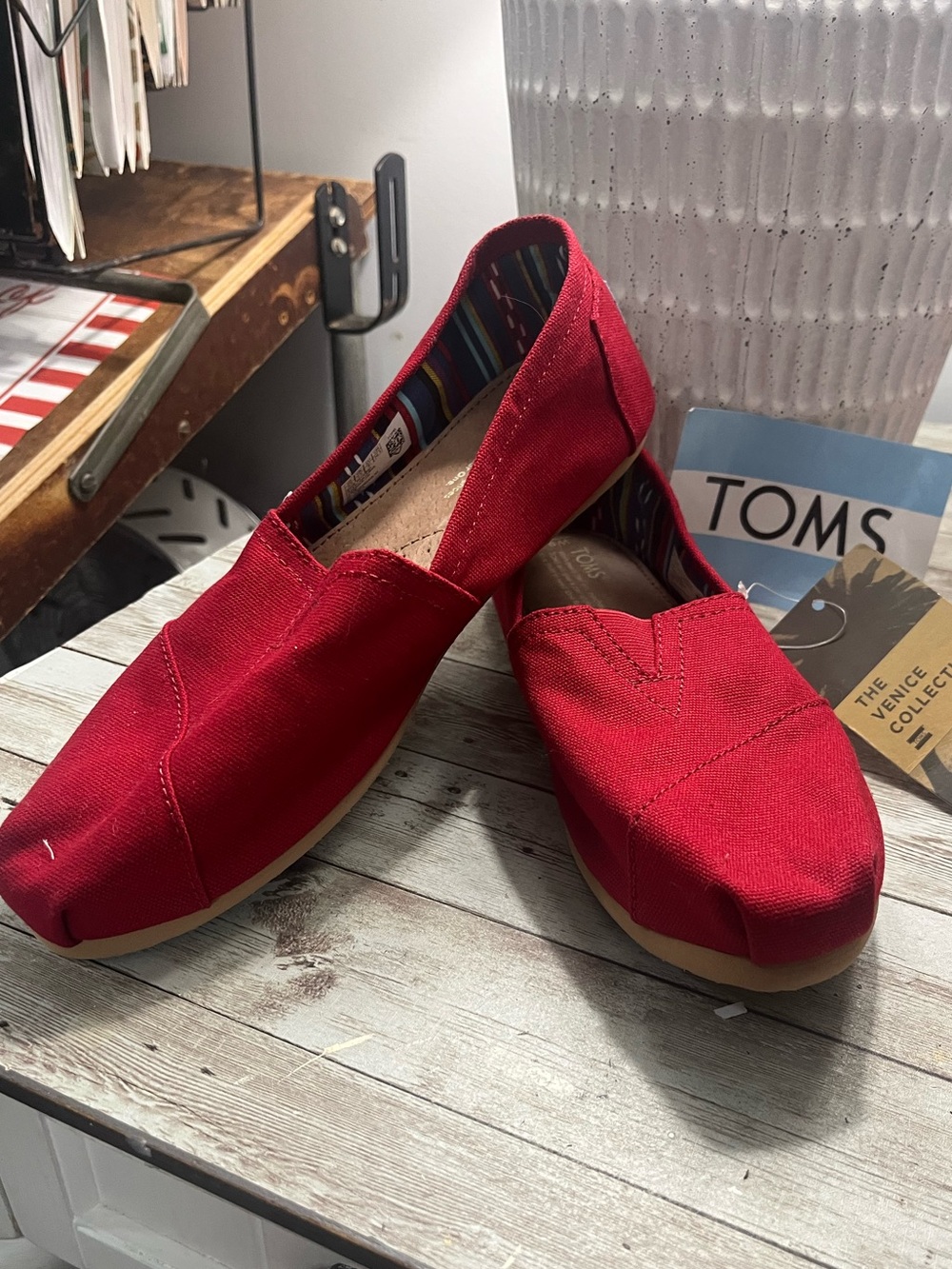 Toms canvas shoes